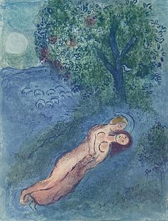 Marc Chagall (After) - Philetas Lesson