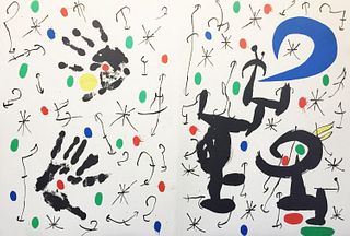 Joan Miro - Cover from Les Essencies de la Terra