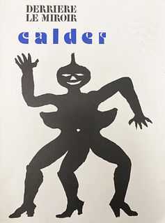 Alexander Calder - Cover for Derriere le Miroir