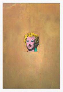 Andy Warhol (After) - Gold Marilyn Monroe