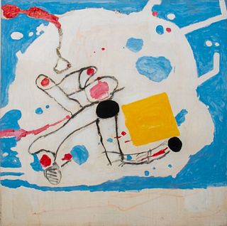 Capobianco "Percy 3.82" Abstract Acrylic on Canvas
