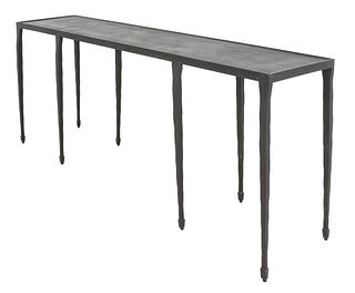 Giacometti Manner Cast Iron Console Table