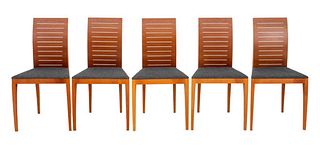 Danish Modern Tranekaer Maple Dining Chair, 10