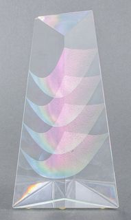 Michael O'Keefe "Dichroic Spires" Glass Sculpture