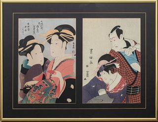 Toyokuni I, Etc., Japanese Woodblocks in Colors, 2