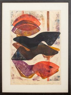 Irene Zevon "Freedom of Flight" Color Lithograph