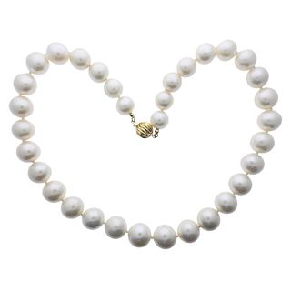 14k Gold South Sea Pearl Necklace