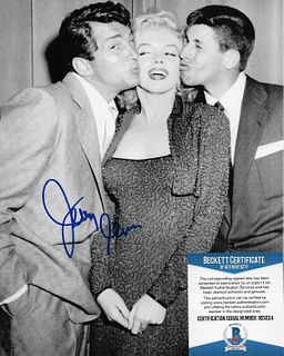 Jerry Lewis Autographed photo with Beckett COA