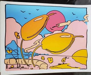 Peter Max Serigraph on paper 