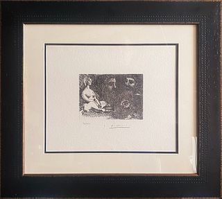 Pablo Picasso lithograph  with museum official stamp limited edition of 300 numbered
