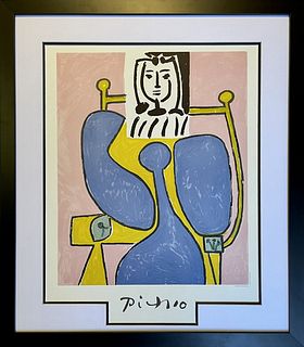 A Pablo Picasso Lithograph  Marina Picasso Collection