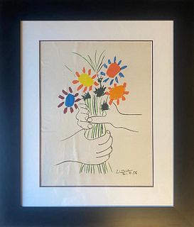 Pablo Picasso Limited Edition after Picasso on paper Collection Domain