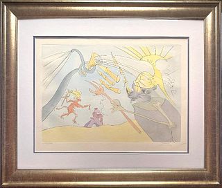 Salvador Dali Original Lithograph  Limited Edition Hand signed and numbered