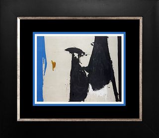 Robert Motherwell Color plate Lithograph after Motherwell