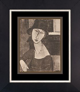 Modigliani Lithograph from 1933