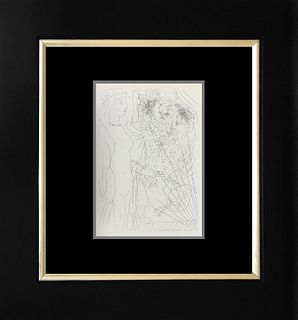 Pablo Picasso lithograph from over 50 years ago Vollard Collection