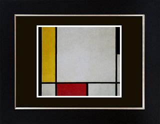 Piet Mondrian color Plate Lithograph after Mondrian