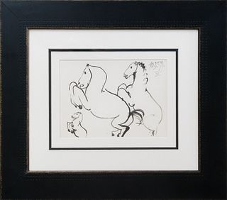 Pablo Picasso Lithograph after Picasso from 1970