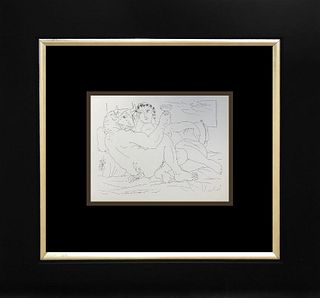 Pablo Picasso Lithograph from 1956 Vollard Collection