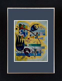 Wassily Kandinsky color plate Lithograph after Kandinsky