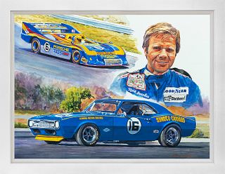 Mark Donohue Racing Limited Edition on canvas David Lloyd Glover
