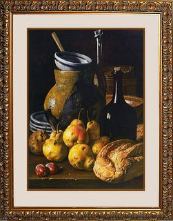 Luis Melendez- Stilllife with Pears Limited Edition after Melendez