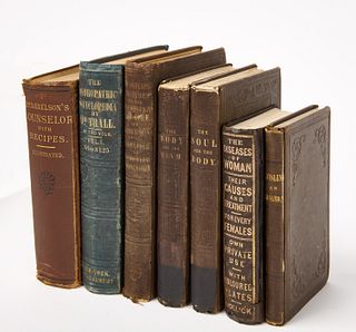 19th century Medical and Quasi-Medical books.