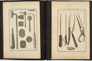 Three notebooks of Surgical Engravings