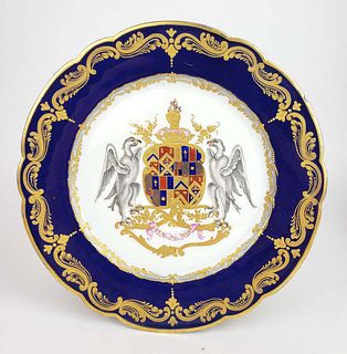 19th C. Dresden Porcelain Cabinet Plate