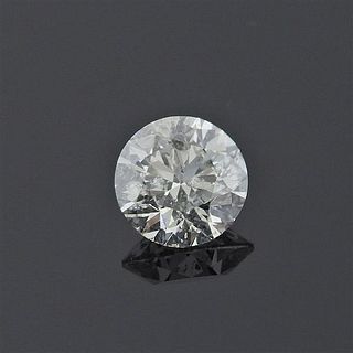 GIA 0.92ct H I2 Round Brilliant Diamond