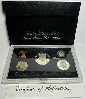 1995 United States Mint Silver Proof Set (5-coins)