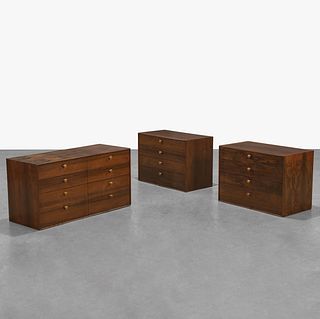 George Nelson - Rosewood Thin Edge Chests