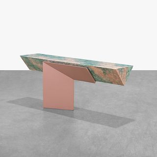 Lacquered Postmodern Console