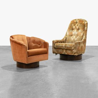 Adrian Pearsall (Attr.) - Swivel Chairs