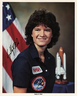 Sally Ride Signed Photograph