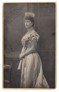 Mary of Teck Signed Photograph