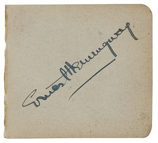 Ernest Hemingway Signature