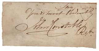 John Constable Signature