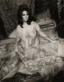 Elizabeth Taylor Signed Photograph
