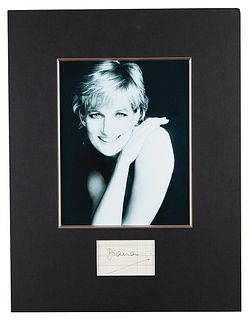 Princess Diana Signature