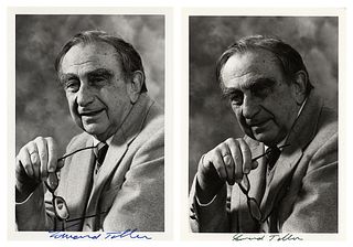 Edward Teller (2) Signed Photographs