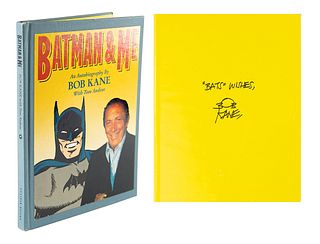 Bob Kane Signed Book