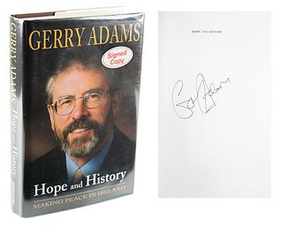 Gerry Adams Signed Book