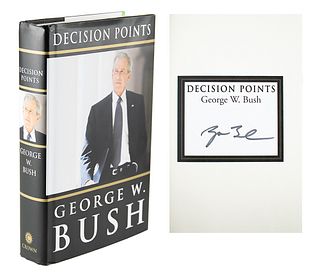 George W. Bush Signed Book