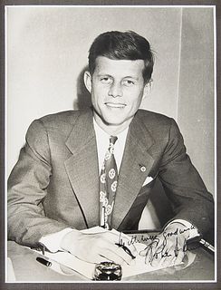 John F. Kennedy Signed Photograph
