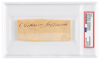 Andrew Johnson Signature