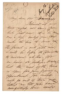 Jessie Benton Fremont Autograph Letter Signed on Abolition