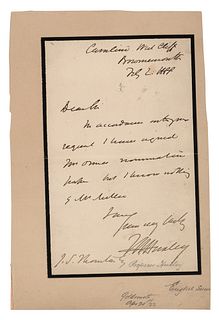 Thomas Henry Huxley Autograph Letter Signed