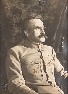 Jozef Pilsudski Signed Photograph