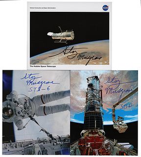 Story Musgrave (3) Signed Photographs